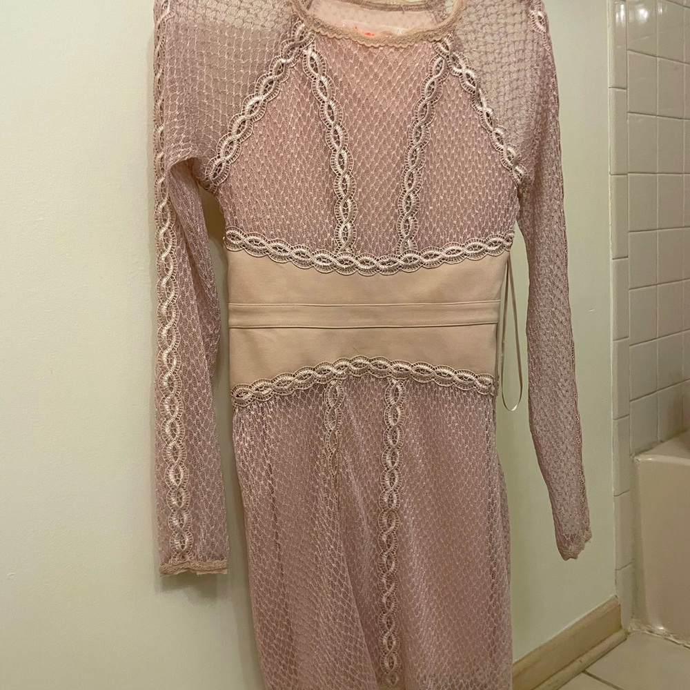 Beautiful free people lace dress